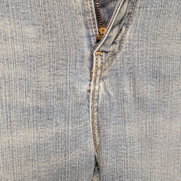 Levi's 590 Boot Cut Classic Light Blue Jeans Size 16W Medium - Picture 10 of 13